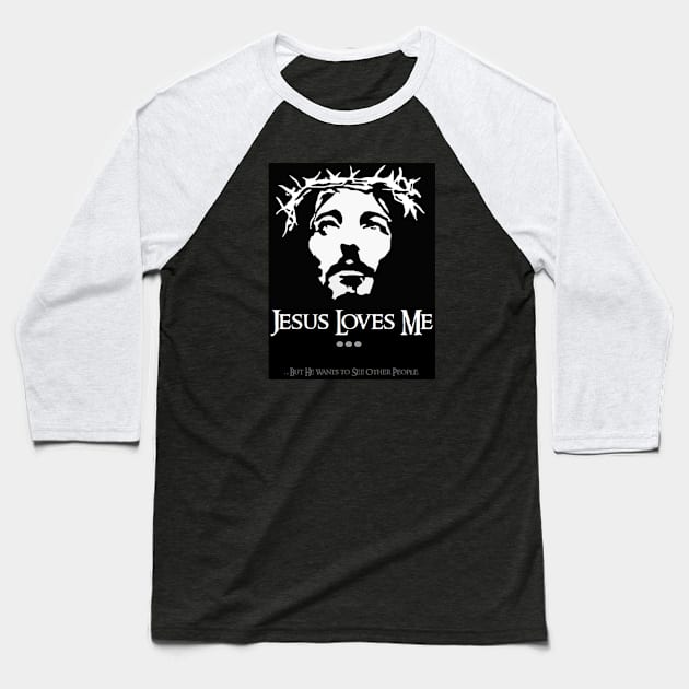 Jesus People Baseball T-Shirt by ThePourFool